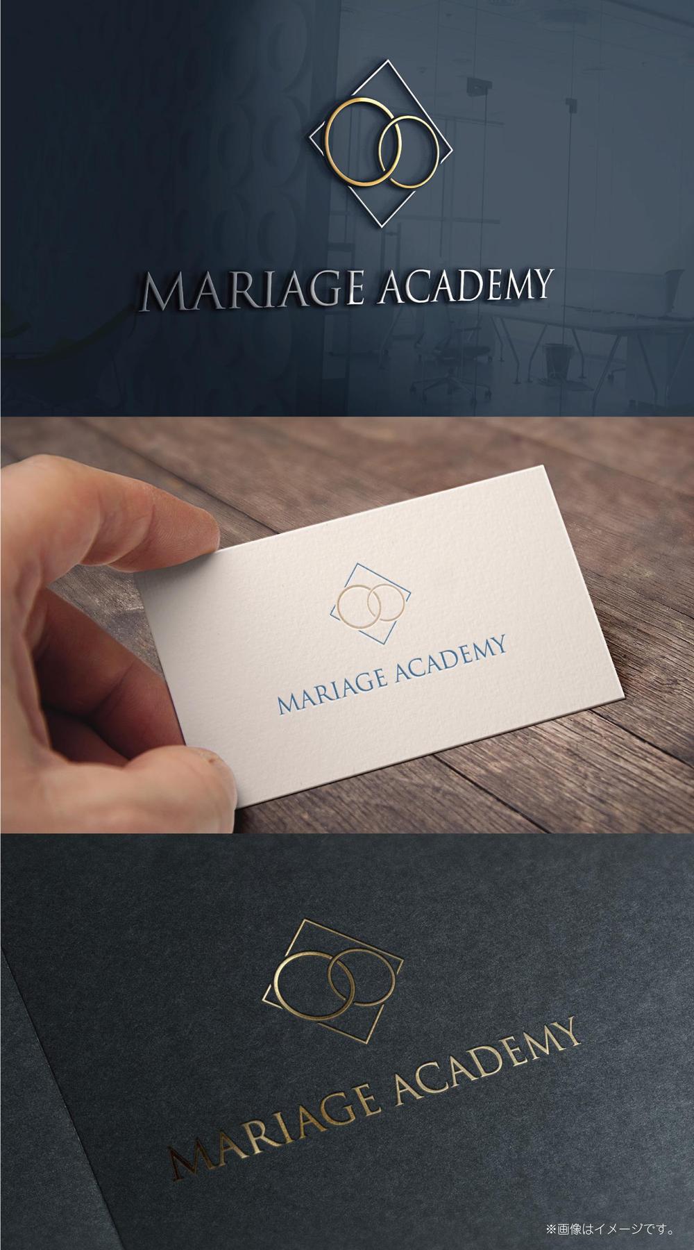 結婚相談所　「MARIAGE ACADEMY  マリアージュ　アカデミー」のロゴ