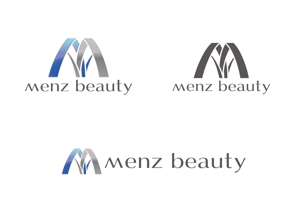 all-e (all-e)さんの男性美容メディア「menz beauty」のロゴへの提案