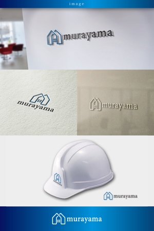 coco design (tomotin)さんのリフォーム全般工事・住設機器設置工事　（株）murayama　の　ロゴへの提案