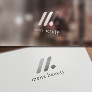 late_design ()さんの男性美容メディア「menz beauty」のロゴへの提案