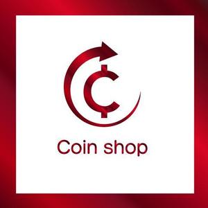 jp tomo (jp_tomo)さんの仮想通貨を買えるオンライン店舗というサービスを提供する「Coinshop」のロゴへの提案