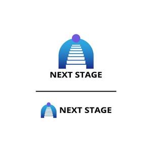 PYAN ()さんの企業の人材育成研修のスローガンタイトル「NEXT STAGE」のロゴへの提案
