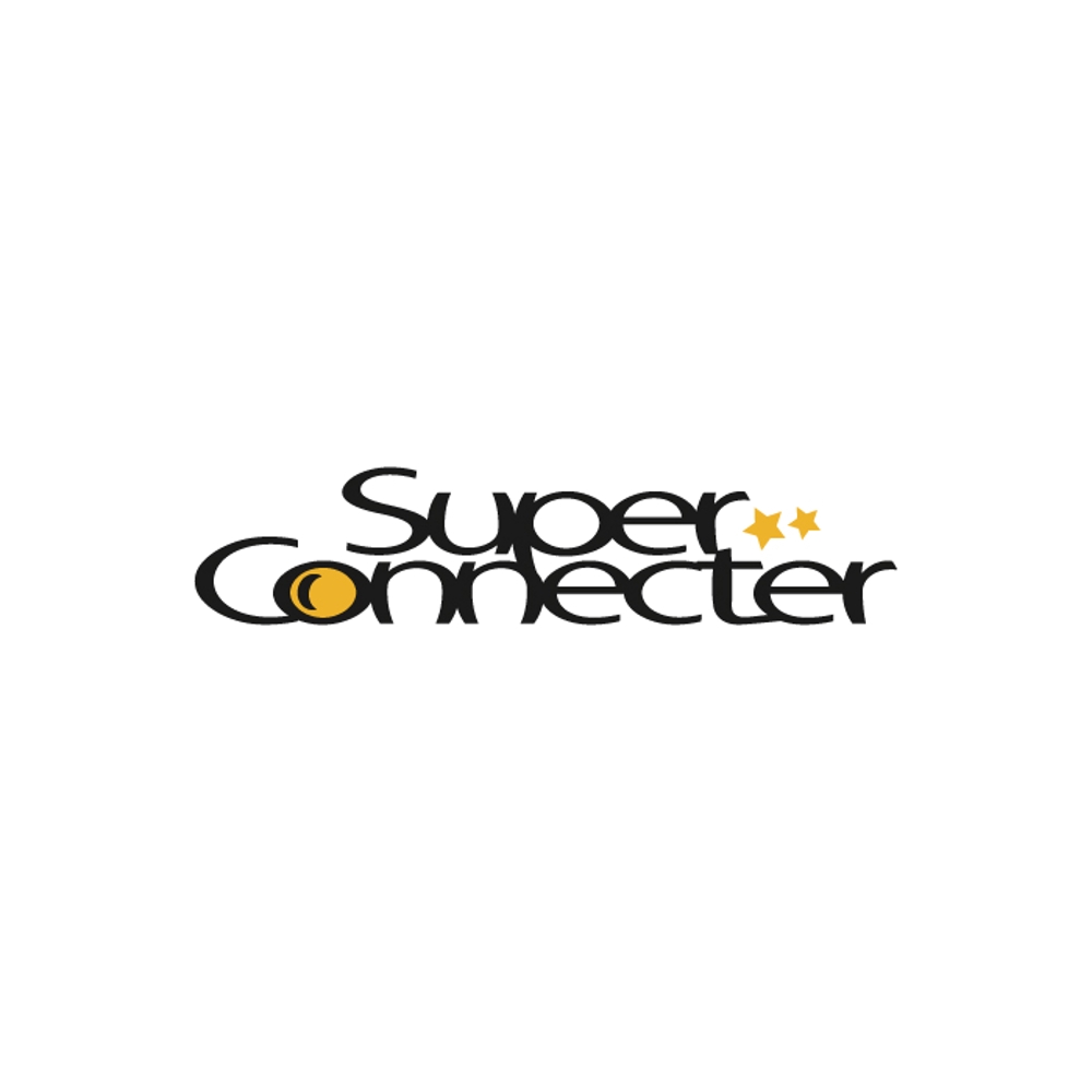 「スーパーコネクター株式会社」のロゴ作成
