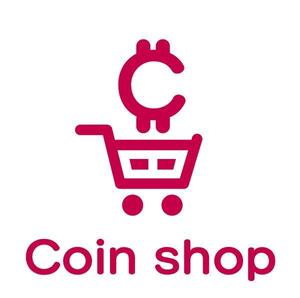 jp tomo (jp_tomo)さんの仮想通貨を買えるオンライン店舗というサービスを提供する「Coinshop」のロゴへの提案