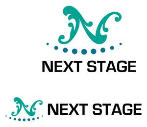 結び開き (kobayasiteruhisa)さんの企業の人材育成研修のスローガンタイトル「NEXT STAGE」のロゴへの提案