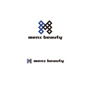 K-digitals (K-digitals)さんの男性美容メディア「menz beauty」のロゴへの提案
