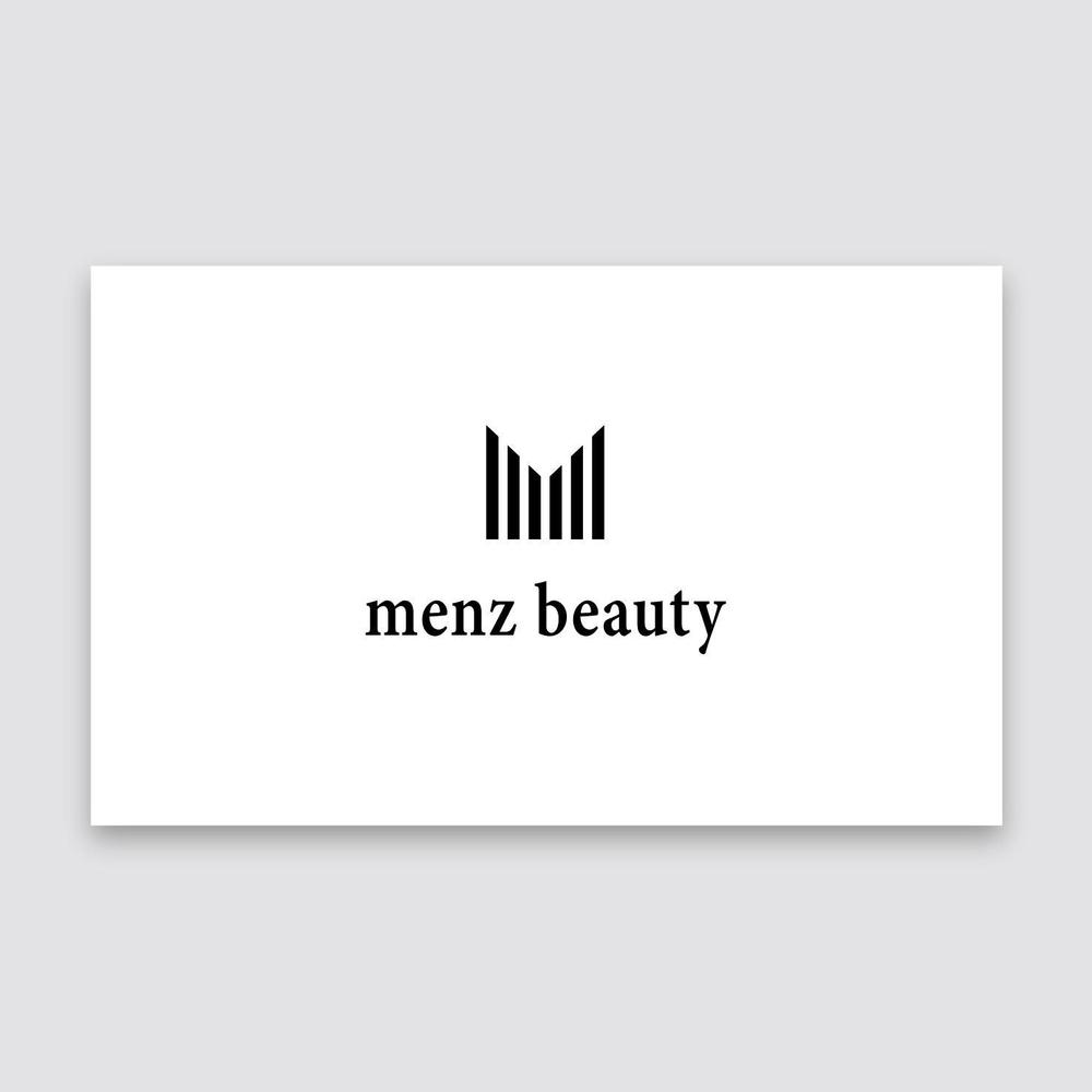 男性美容メディア「menz beauty」のロゴ