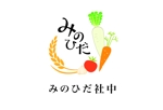 上田奈津江 (shimizunatsue)さんの岐阜県若手農業生産者団体、「みのひだ社中」の企業ロゴ作成への提案