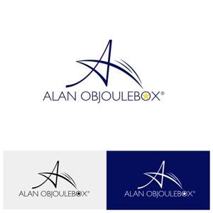 NOB.DESIGN（ノブデザイン） (nobyam)さんの美肌ブランドのロゴ「ALAN OBJOULEBOX」への提案