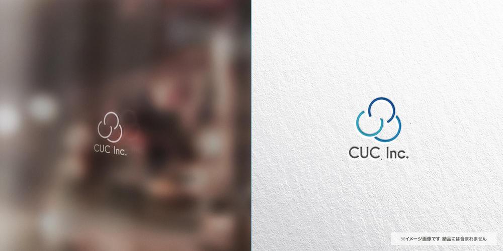 個人と企業を結ぶWEBサービスを提供する会社「CUC Inc.」のロゴデザイン作成依頼