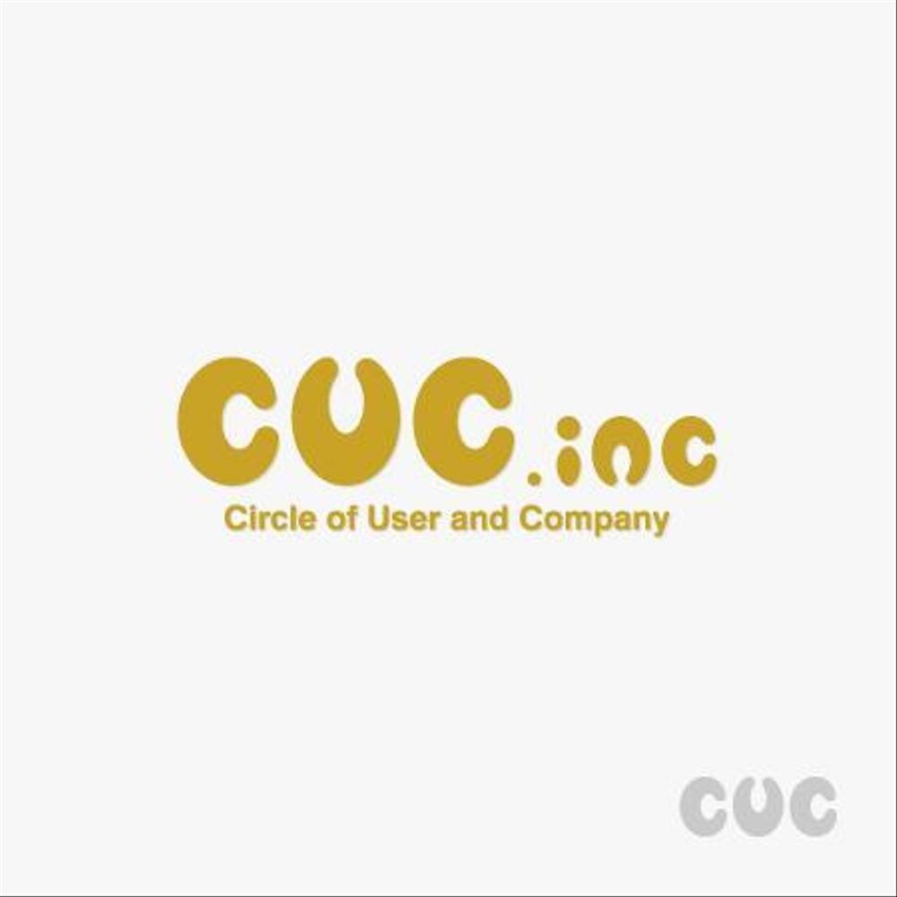 個人と企業を結ぶWEBサービスを提供する会社「CUC Inc.」のロゴデザイン作成依頼