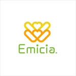 samasaさんの「Emicia.」のロゴ作成への提案