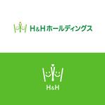 Shiro_Design (Shiro_Design)さんの株式会社H&Hホールディングスのロゴへの提案