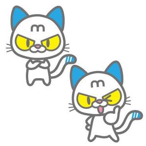 CHIHUAHUA BASE (tae1182)さんのレンタルサーバーのネコのキャラクターデザインへの提案