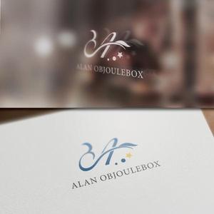 late_design ()さんの美肌ブランドのロゴ「ALAN OBJOULEBOX」への提案