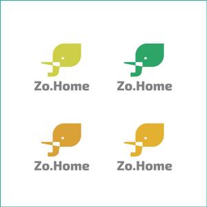 queuecat (queuecat)さんの株式会社「Ｚｏ．Ｈｏｍｅ」のロゴデザインへの提案