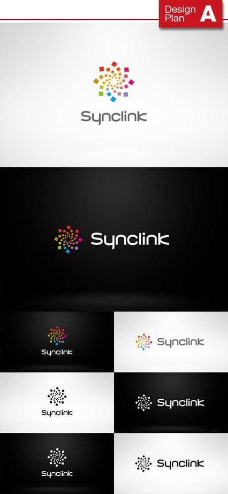 DaemDesign (Daem)さんの新会社 デジタルコンサルティング  「Synclink」のロゴへの提案