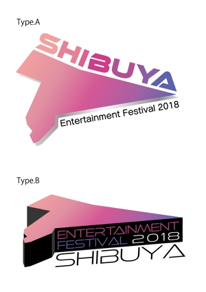 Chellyup (Chelly)さんの渋谷のクラブ回遊イベント「Shibuya Entertainment Festival」のロゴへの提案