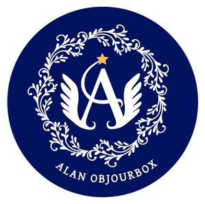 木村　道子 (michimk)さんの美肌ブランドのロゴ「ALAN OBJOULEBOX」への提案