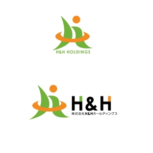 Hagemin (24tara)さんの株式会社H&Hホールディングスのロゴへの提案