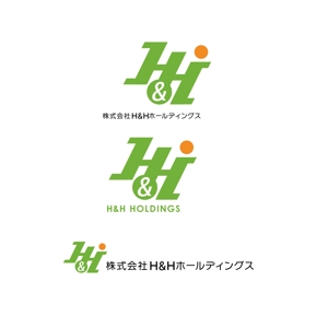 Hagemin (24tara)さんの株式会社H&Hホールディングスのロゴへの提案