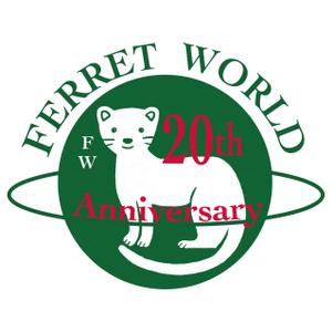 _Lauraさんのフェレット専門店「フェレットワールド」20周年のロゴへの提案