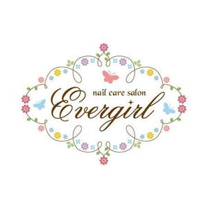 Mplus (Mplus)さんの「nail care salon Evergirl」のロゴ作成への提案