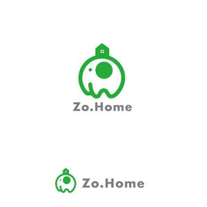 marutsuki (marutsuki)さんの株式会社「Ｚｏ．Ｈｏｍｅ」のロゴデザインへの提案