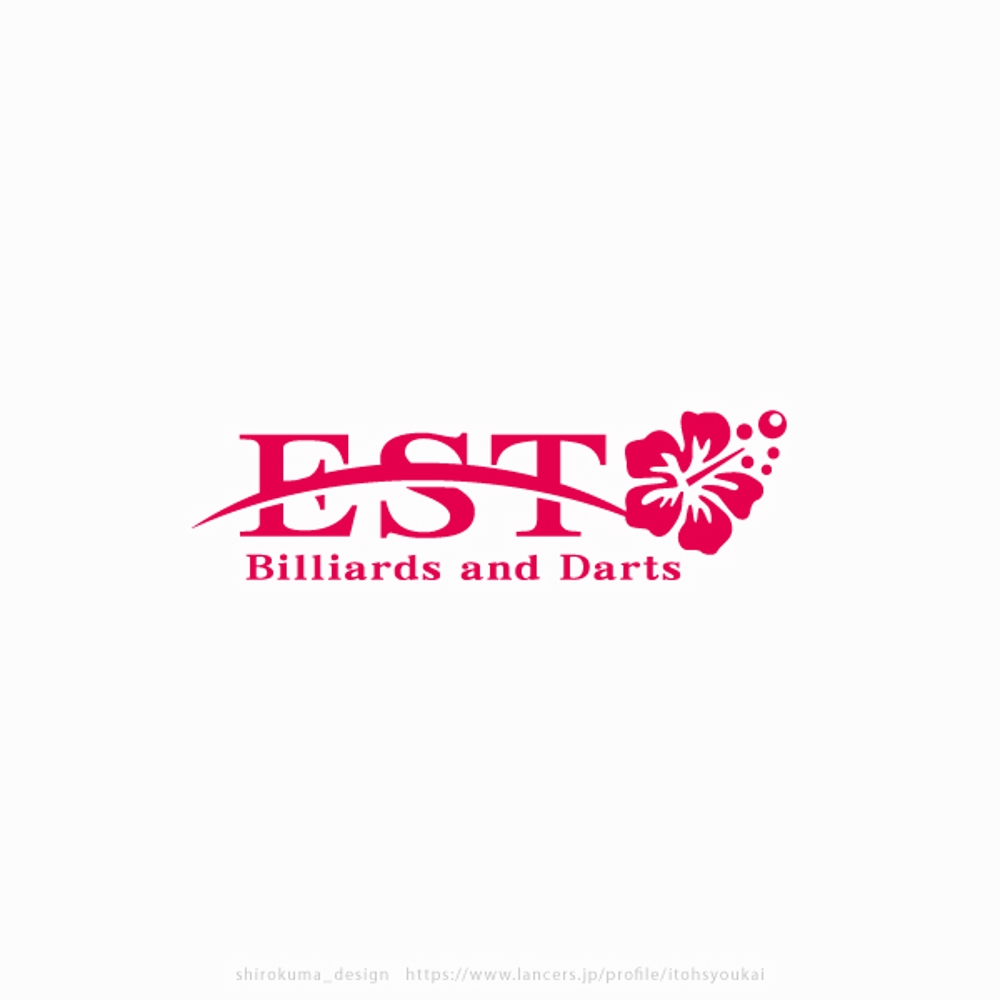 ビリヤードとダーツのお店  ESTのロゴ