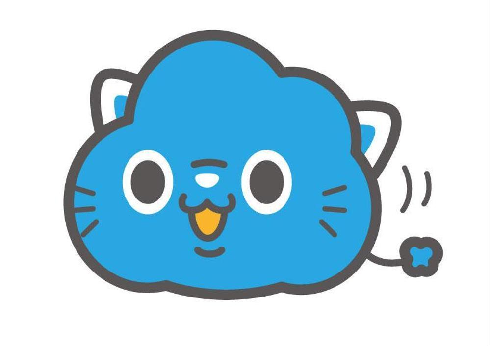 レンタルサーバーのネコのキャラクターデザイン