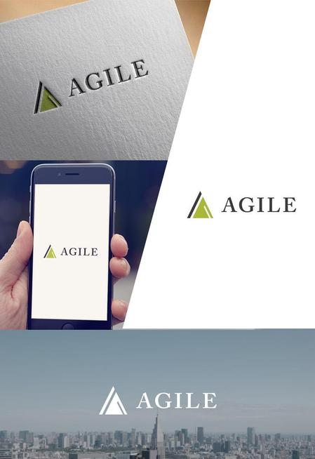 web_rog ()さんのコピー・印刷の会社「AGILE」のロゴへの提案