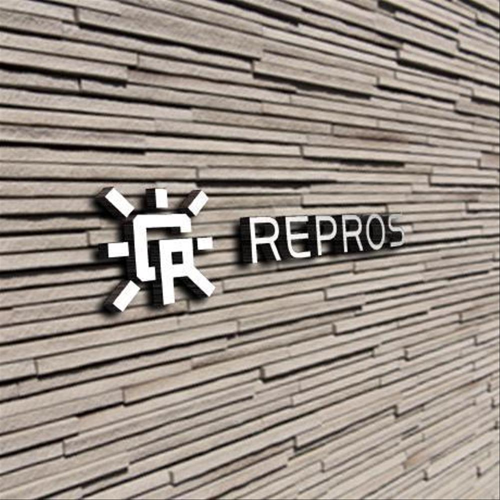 太陽光発電工事　REPROS（リプロス）のロゴ