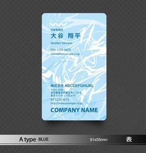 あらきの (now3ark)さんの単色カラーのシンプルな名刺作成をお願いします！への提案
