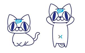 株式会社イーネットビズ (e-nets)さんのレンタルサーバーのネコのキャラクターデザインへの提案