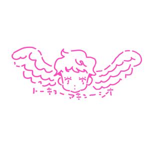 sudaco ()さんの天使の顔のイラストロゴ　(バンドロゴ)への提案