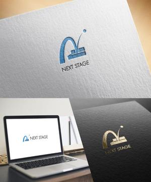 andy2525 (andy_design)さんの企業の人材育成研修のスローガンタイトル「NEXT STAGE」のロゴへの提案