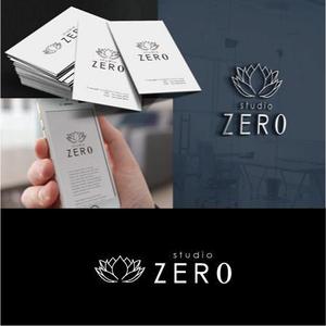 drkigawa (drkigawa)さんのヨガスタジオ「スタジオZERO」のロゴ　女性専用　富裕層向けへの提案