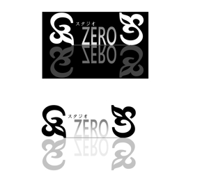 Gpj (Tomoko14)さんのヨガスタジオ「スタジオZERO」のロゴ　女性専用　富裕層向けへの提案