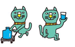 kometto (kometto)さんのレンタルサーバーのネコのキャラクターデザインへの提案