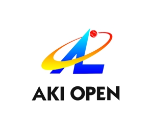 ぽんぽん (haruka0115322)さんの[コンペ]自社開発、テニス専門webアプリケーション「AKI OPEN」のロゴデザインへの提案