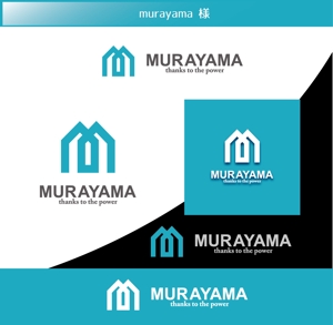 FISHERMAN (FISHERMAN)さんのリフォーム全般工事・住設機器設置工事　（株）murayama　の　ロゴへの提案