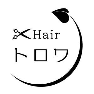 内田まろ (doronjo666)さんの美容室のシンプルなロゴへの提案