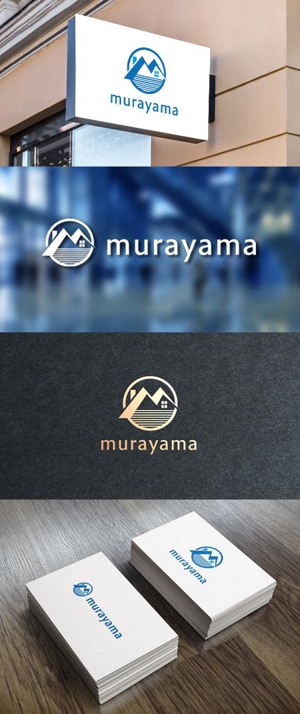 merazooo (merazooo)さんのリフォーム全般工事・住設機器設置工事　（株）murayama　の　ロゴへの提案