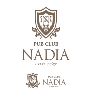 郷山志太 (theta1227)さんのPUB CLUB【NADIA】のロゴ制作依頼への提案