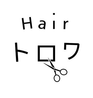 さんの美容室のシンプルなロゴへの提案