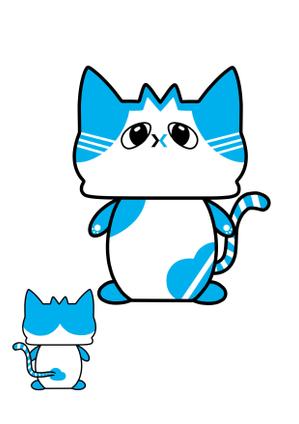 mimorika (samon_91)さんのレンタルサーバーのネコのキャラクターデザインへの提案