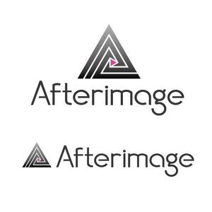 minami (mianamirande)さんのイベント系CG映像制作スタジオ「Afterimage」のロゴへの提案