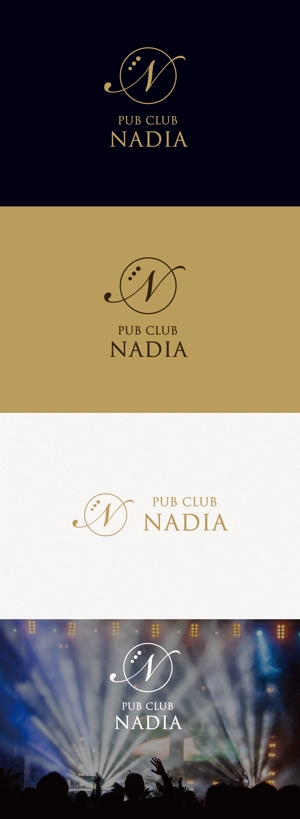 tanaka10 (tanaka10)さんのPUB CLUB【NADIA】のロゴ制作依頼への提案