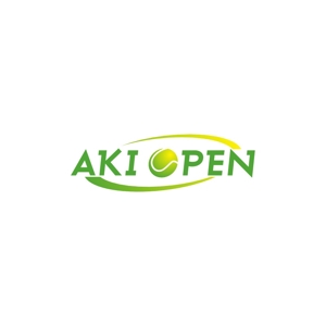 Yolozu (Yolozu)さんの[コンペ]自社開発、テニス専門webアプリケーション「AKI OPEN」のロゴデザインへの提案