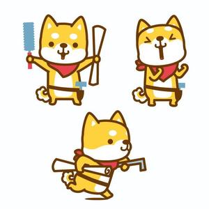 albireo (albireo)さんの柴犬のキャラクターデザインへの提案